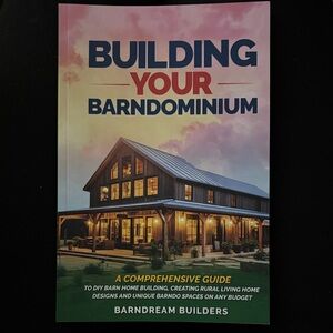 Building Your Barndominium Book DIY Rural Home Living NWT